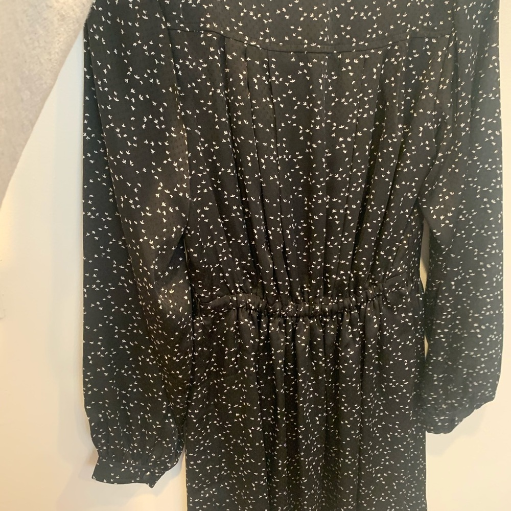 Black long sleeve dress